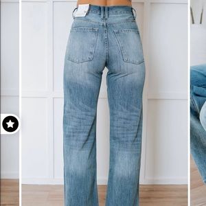 ARLO HIGH RISE KAN CAN WIDE LEG JEANS